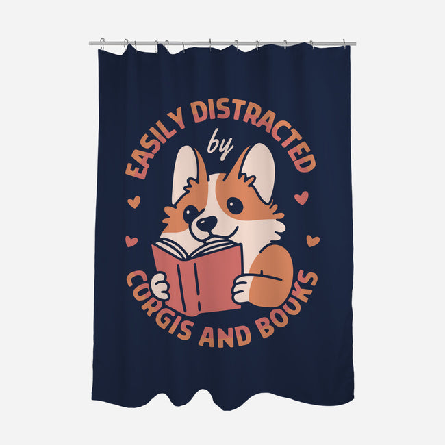 Easily Distracted-None-Polyester-Shower Curtain-brunopires