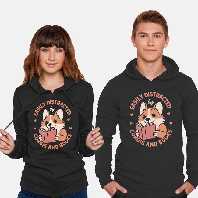 Easily Distracted-Unisex-Pullover-Sweatshirt-brunopires
