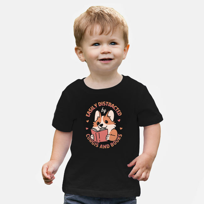 Easily Distracted-Baby-Basic-Tee-brunopires