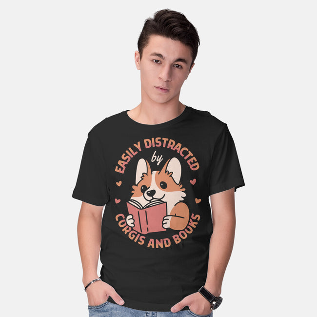 Easily Distracted-Mens-Basic-Tee-brunopires