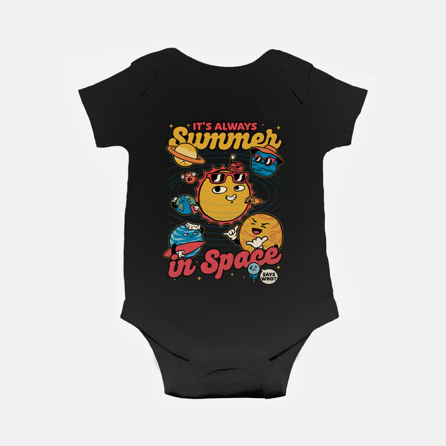 Summer In Space-Baby-Basic-Onesie-Studio Mootant