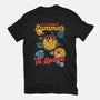 Summer In Space-Mens-Basic-Tee-Studio Mootant