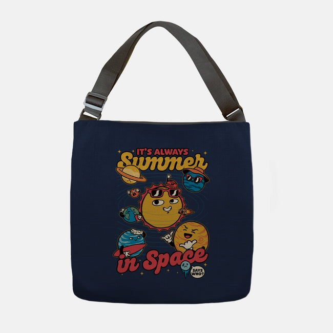 Summer In Space-None-Adjustable Tote-Bag-Studio Mootant