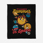 Summer In Space-None-Fleece-Blanket-Studio Mootant