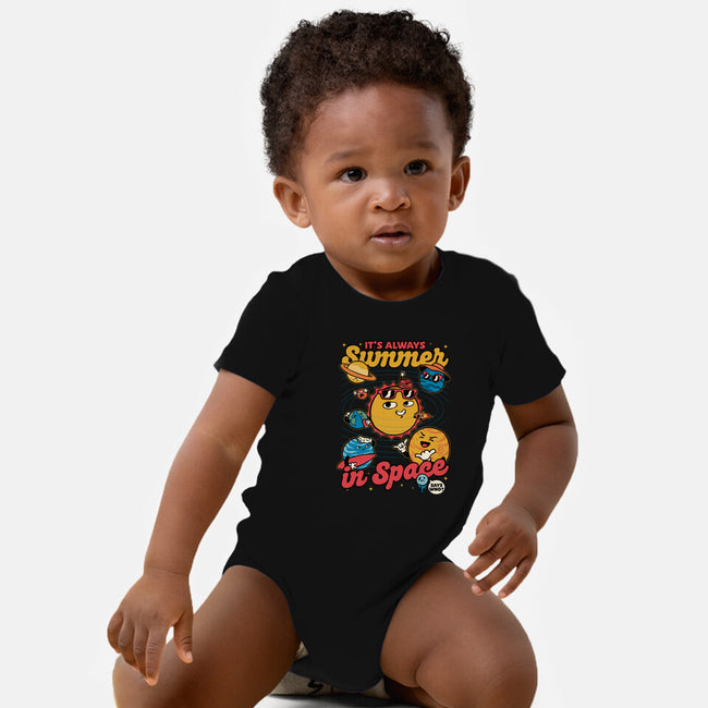 Summer In Space-Baby-Basic-Onesie-Studio Mootant