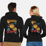 Summer In Space-Unisex-Zip-Up-Sweatshirt-Studio Mootant