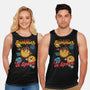 Summer In Space-Unisex-Basic-Tank-Studio Mootant