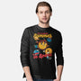 Summer In Space-Mens-Long Sleeved-Tee-Studio Mootant