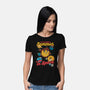 Summer In Space-Womens-Basic-Tee-Studio Mootant