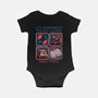 Danger In The Dungeon-Baby-Basic-Onesie-glitchygorilla