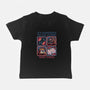 Danger In The Dungeon-Baby-Basic-Tee-glitchygorilla