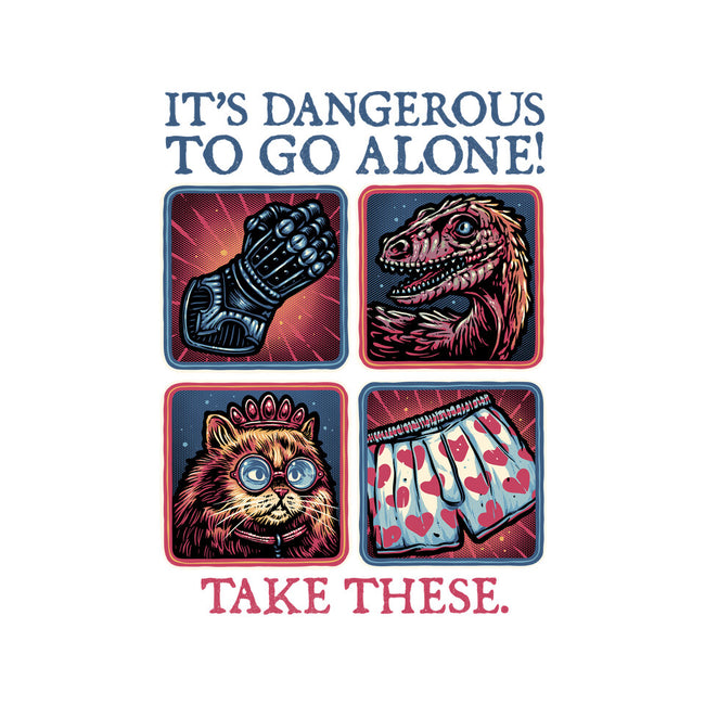 Danger In The Dungeon-None-Fleece-Blanket-glitchygorilla