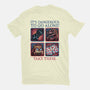 Danger In The Dungeon-Mens-Basic-Tee-glitchygorilla