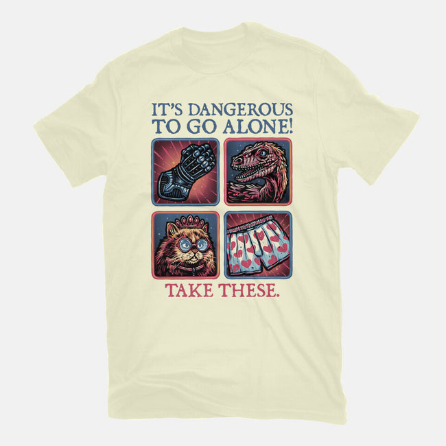 Danger In The Dungeon-Mens-Premium-Tee-glitchygorilla