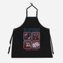 Danger In The Dungeon-Unisex-Kitchen-Apron-glitchygorilla