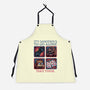 Danger In The Dungeon-Unisex-Kitchen-Apron-glitchygorilla
