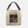 Danger In The Dungeon-None-Adjustable Tote-Bag-glitchygorilla