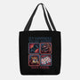 Danger In The Dungeon-None-Basic Tote-Bag-glitchygorilla