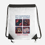 Danger In The Dungeon-None-Drawstring-Bag-glitchygorilla