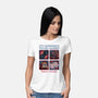 Danger In The Dungeon-Womens-Basic-Tee-glitchygorilla