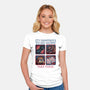Danger In The Dungeon-Womens-Fitted-Tee-glitchygorilla