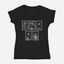 Knights Of The Round Table-Womens-V-Neck-Tee-piercek26