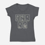 Knights Of The Round Table-Womens-V-Neck-Tee-piercek26