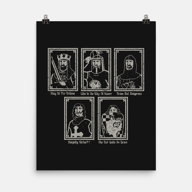 Knights Of The Round Table-None-Matte-Poster-piercek26