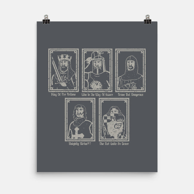 Knights Of The Round Table-None-Matte-Poster-piercek26