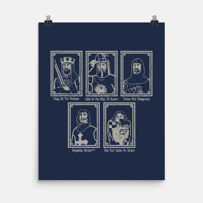 Knights Of The Round Table-None-Matte-Poster-piercek26