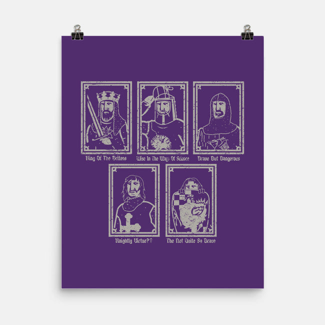 Knights Of The Round Table-None-Matte-Poster-piercek26