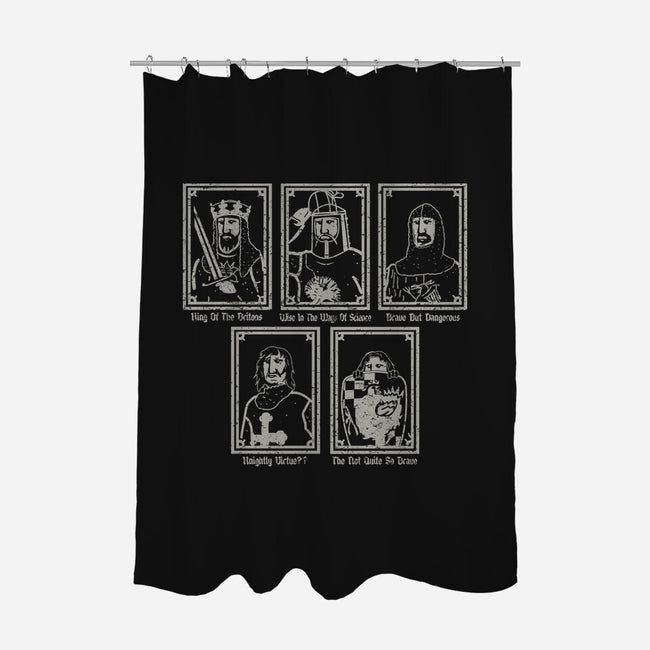 Knights Of The Round Table-None-Polyester-Shower Curtain-piercek26