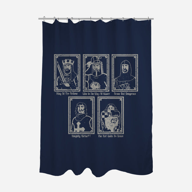 Knights Of The Round Table-None-Polyester-Shower Curtain-piercek26
