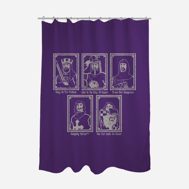 Knights Of The Round Table-None-Polyester-Shower Curtain-piercek26