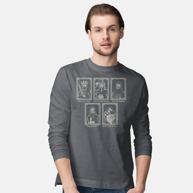 Knights Of The Round Table-Mens-Long Sleeved-Tee-piercek26