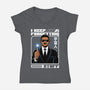 Forget Alien Movie-Womens-V-Neck-Tee-Studio Mootant