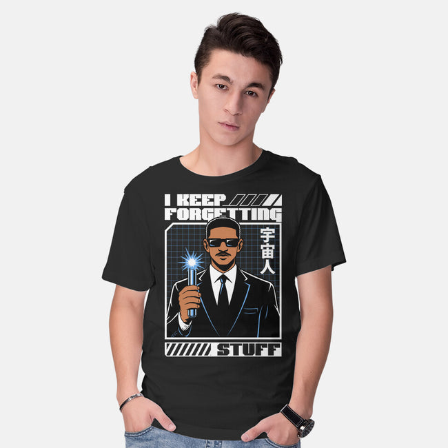 Forget Alien Movie-Mens-Basic-Tee-Studio Mootant