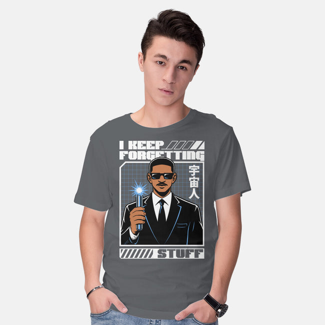 Forget Alien Movie-Mens-Basic-Tee-Studio Mootant