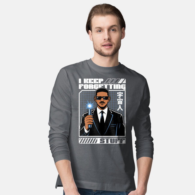 Forget Alien Movie-Mens-Long Sleeved-Tee-Studio Mootant