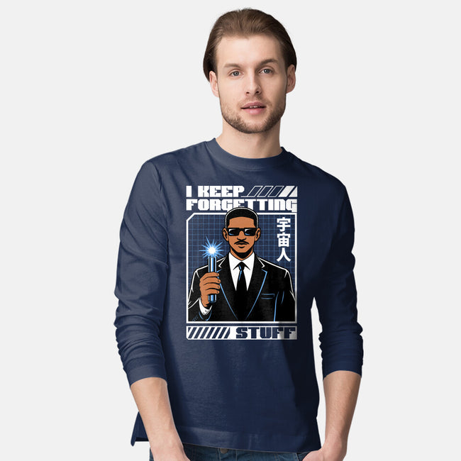 Forget Alien Movie-Mens-Long Sleeved-Tee-Studio Mootant