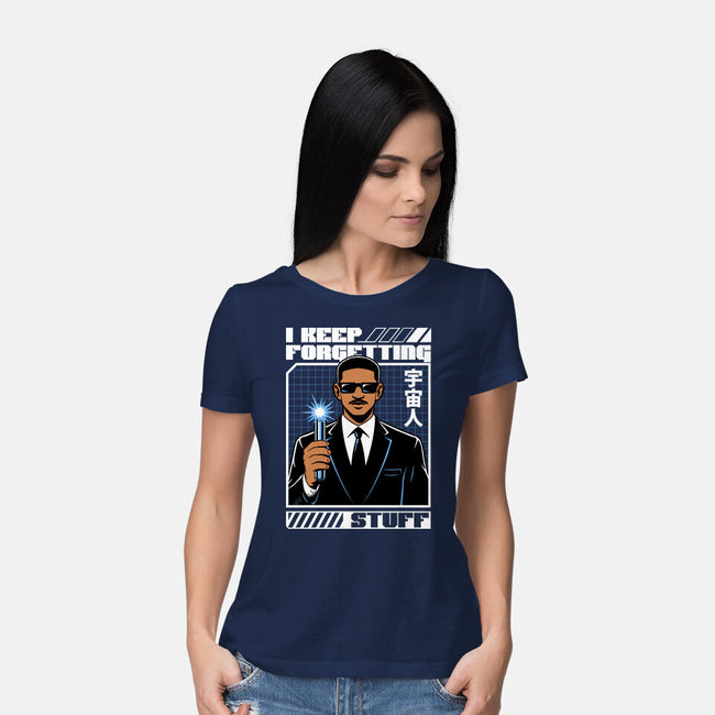 Forget Alien Movie-Womens-Basic-Tee-Studio Mootant