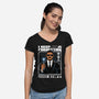 Forget Alien Movie-Womens-V-Neck-Tee-Studio Mootant