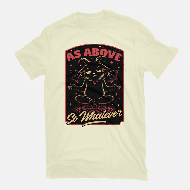 Baphomet Whatever Funny-Mens-Premium-Tee-Studio Mootant