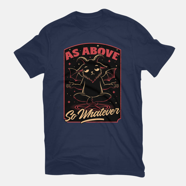 Baphomet Whatever Funny-Mens-Heavyweight-Tee-Studio Mootant