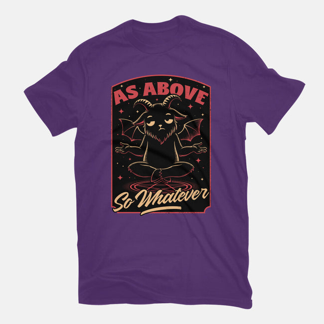 Baphomet Whatever Funny-Mens-Premium-Tee-Studio Mootant