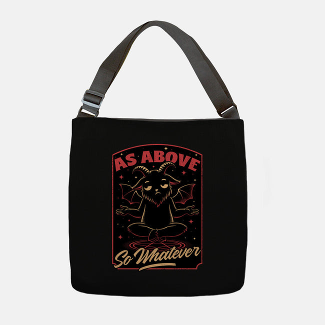 Baphomet Whatever Funny-None-Adjustable Tote-Bag-Studio Mootant