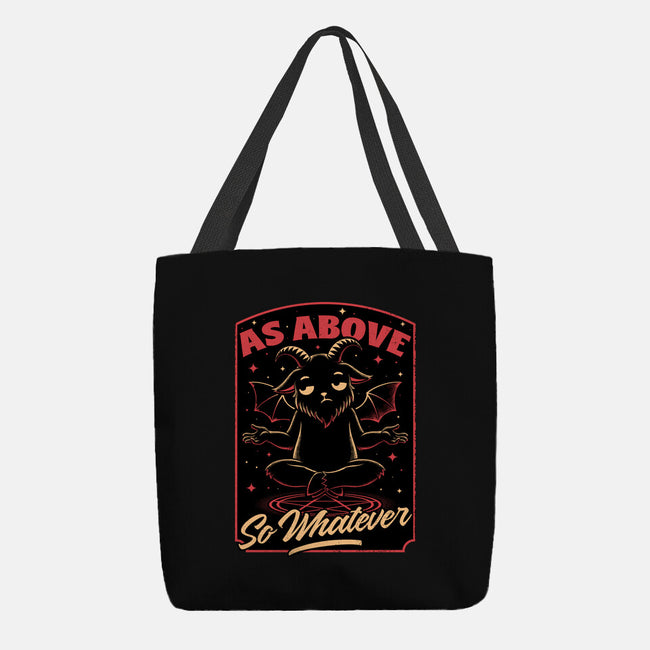 Baphomet Whatever Funny-None-Basic Tote-Bag-Studio Mootant