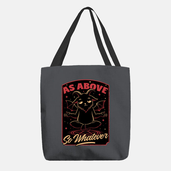 Baphomet Whatever Funny-None-Basic Tote-Bag-Studio Mootant