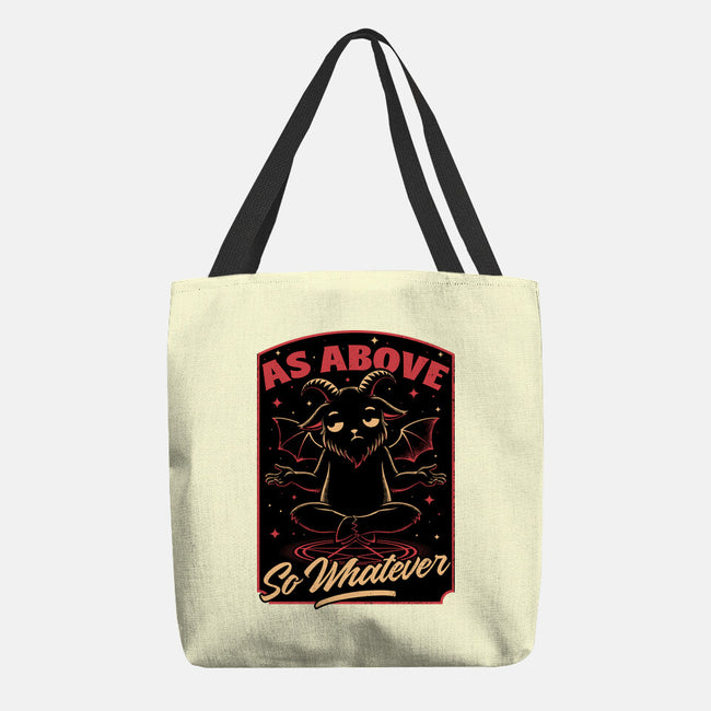 Baphomet Whatever Funny-None-Basic Tote-Bag-Studio Mootant
