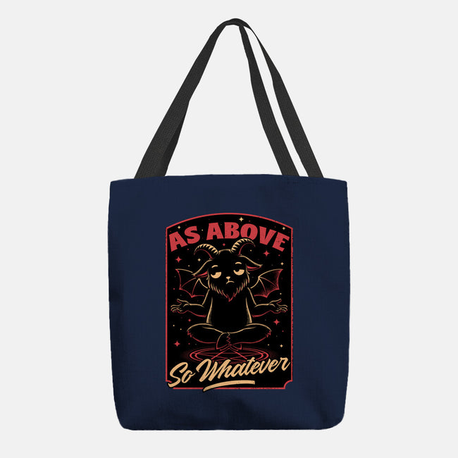 Baphomet Whatever Funny-None-Basic Tote-Bag-Studio Mootant